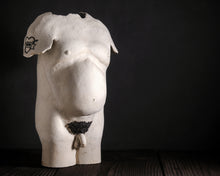 Load image into Gallery viewer, &quot;Harris&quot; Hand-Sculpted Body Table Lamp
