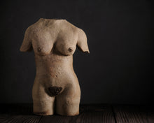 Load image into Gallery viewer, &quot;Sylvia&quot; Hand-Sculpted Body Table Lamp
