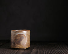 Load image into Gallery viewer, &quot;Grassland Vista&quot; Handmade Kurinuki Stoneware Teacup
