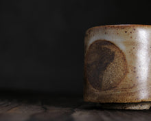 Load image into Gallery viewer, &quot;Grassland Vista&quot; Handmade Kurinuki Stoneware Teacup
