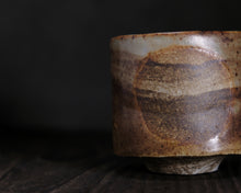 Load image into Gallery viewer, &quot;Grassland Vista&quot; Handmade Kurinuki Stoneware Teacup
