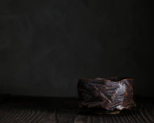 Load image into Gallery viewer, &quot;Mushroom Patch&quot; Handmade Kurinuki Faceted Stoneware Tea Bowl
