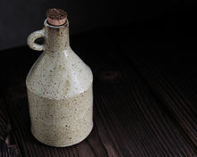 Load image into Gallery viewer, &quot;Sunday Mornin&#39;&quot; Handmade Ceramic Jug w/ Cork Stopper
