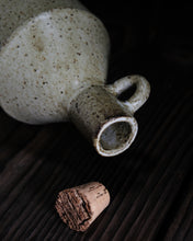 Load image into Gallery viewer, &quot;Sunday Mornin&#39;&quot; Handmade Ceramic Jug w/ Cork Stopper
