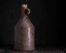 Load image into Gallery viewer, &quot;&#39;Ole Rocky Top&#39;&quot; Handmade Ceramic Jug w/ Cork Stopper
