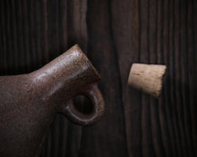 Load image into Gallery viewer, &quot;&#39;Ole Rocky Top&#39;&quot; Handmade Ceramic Jug w/ Cork Stopper
