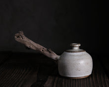 Load image into Gallery viewer, &quot;The Hillside Pasture&quot; Teapot w/ Driftwood Side Handle
