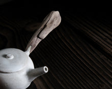 Load image into Gallery viewer, &quot;The Wayside Pond&quot; Teapot w/ Driftwood Side Handle
