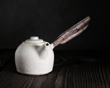 Load image into Gallery viewer, &quot;The Mossy Glen&quot; Teapot w/ Driftwood Side Handle
