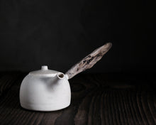 Load image into Gallery viewer, &quot;Morning&#39;s Light&quot; Teapot w/ Driftwood Side Handle
