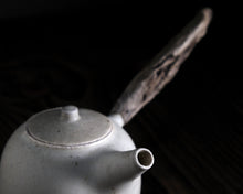 Load image into Gallery viewer, &quot;Morning&#39;s Light&quot; Teapot w/ Driftwood Side Handle
