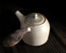 Load image into Gallery viewer, &quot;January Jubilee&quot; Teapot w/ Driftwood Side Handle
