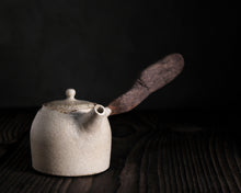 Load image into Gallery viewer, &quot;January Jubilee&quot; Teapot w/ Driftwood Side Handle
